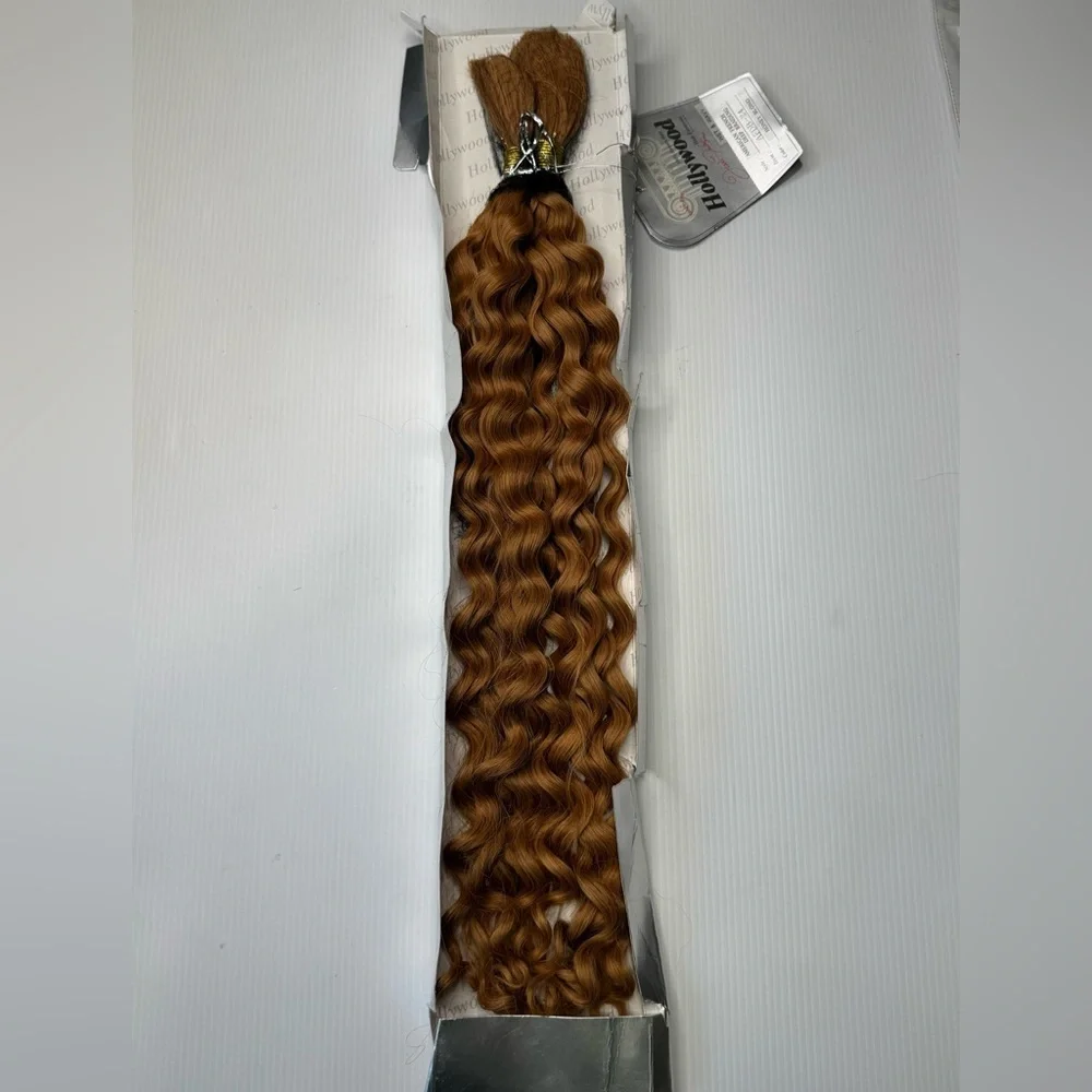 24 in Hollywood Wet & Wavy American French Deep 100% Human Hair Honey Blond